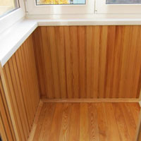 Обшивка балконов, лоджий